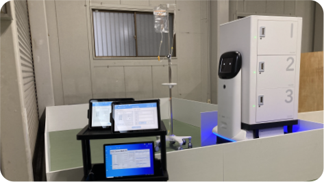 Test runs for autonomous delivery robots