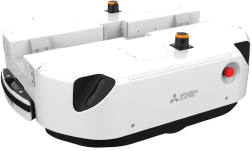 Injection drug cart autonomous delivery robot MELCADY