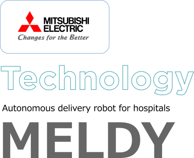 Autonomous delivery robot for hospitals MELDY